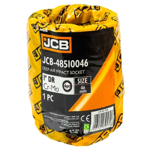Головка торцева ударна подовжена JCB Tools 1" 46 мм JCB-48510046 (СТ-00169603)