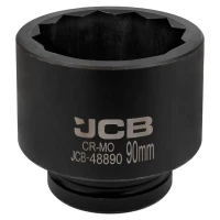 Головка торцева ударна JCB Tools 1" 90 мм JCB-48890 (СТ-00169614)
