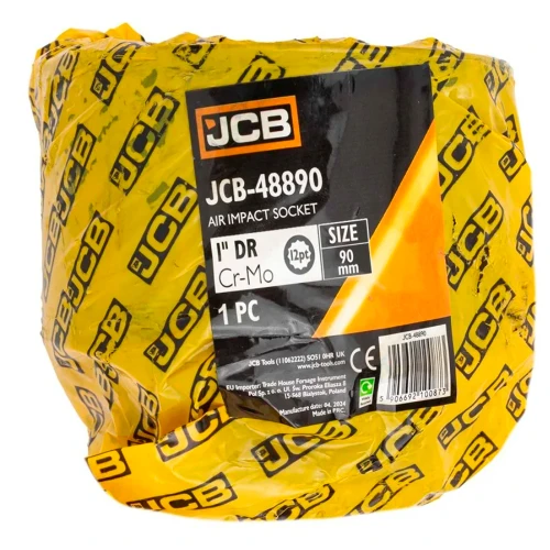 Головка торцева ударна JCB Tools 1" 90 мм JCB-48890 (СТ-00169614)