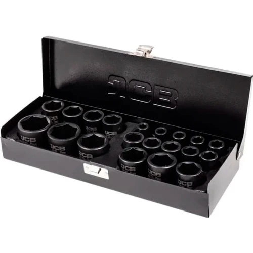 Набір головок ударних JCB Tools 1/2" 8–32 мм (20 од.) JCB-4203-5MPB (СТ-00172464)