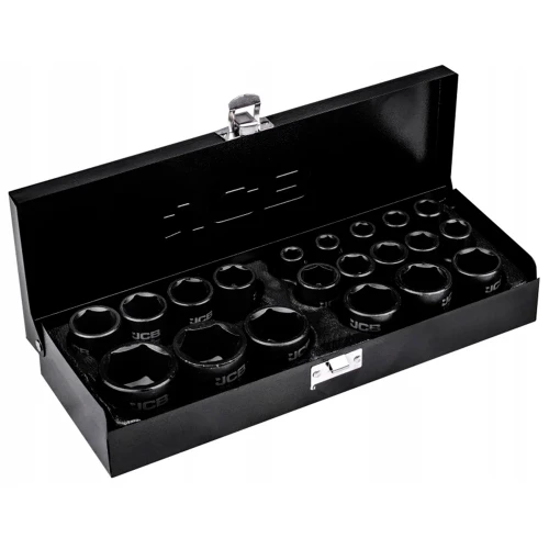 Набір головок ударних JCB Tools 1/2" 8–32 мм (20 од.) JCB-4203-5MPB (СТ-00172464)