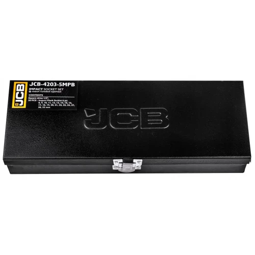 Набір головок ударних JCB Tools 1/2" 8–32 мм (20 од.) JCB-4203-5MPB (СТ-00172464)