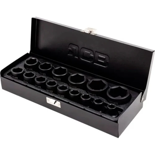 Набір головок ударних JCB Tools 1/2" 10–32 мм (15 од.) JCB-4159-5MPB (СТ-00172465)
