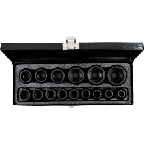 Набір головок ударних JCB Tools 1/2" 10–32 мм (15 од.) JCB-4159-5MPB (СТ-00172465)