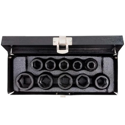 Набір головок ударних JCB Tools 1/2" 10–24 мм (10 од.) JCB-4101-5MPB (СТ-00172469)