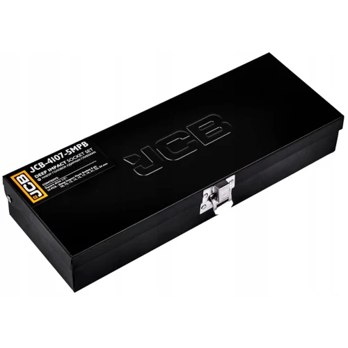 Набір головок ударних подовжених JCB Tools 1/2" 10–24 мм (10 од.) JCB-4107-5MPB (СТ-00172477)