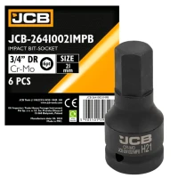 Головка ударная JCB Tools JCB-26410021MPB HEX 3/4" 21 мм