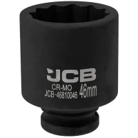 Головка торцевая ударная удлиненная JCB Tools 3/4" 46 мм JCB-46810046 (СТ-00172593)