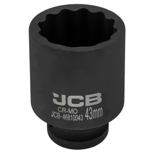 Головка торцева ударна подовжена JCB Tools 3/4" 43 мм JCB-46810043 (СТ-00172598)