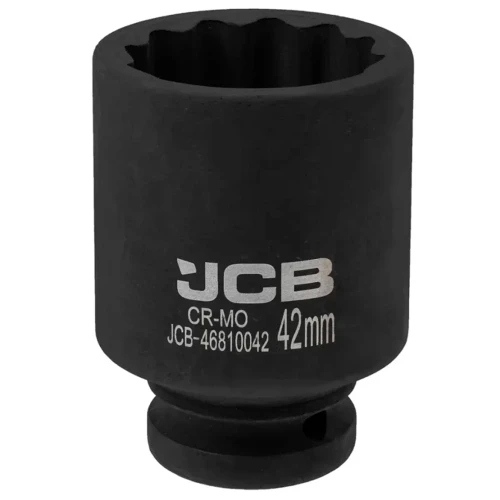 Головка торцева ударна подовжена JCB Tools 3/4" 42 мм JCB-46810042 (СТ-00172599)