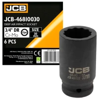 Головка торцевая ударная удлиненная JCB Tools 3/4" 30 мм JCB-46810030 (СТ-00172641)