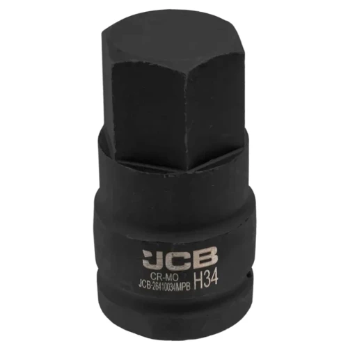 Головка ударна JCB Tools HEX 3/4" 34 мм JCB-26410034MPB (СТ-00172705)