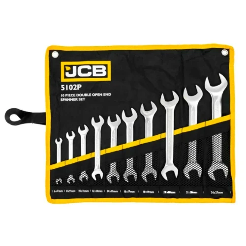 Набір метричних ріжкових ключів JCB Tools (10 пр.) JCB-5102P (СТ-00173871)