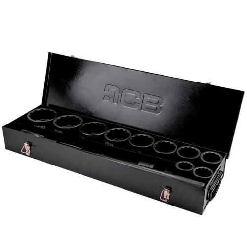 Набор ударных инструментов JCB Tools 1" JCB-8141-9MPB 36-80 мм 15 предметов