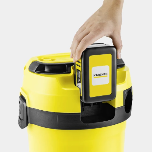 Акумуляторний пилосос Karcher WD 3-18 Battery Power (18 В) (1.628-550.0) 