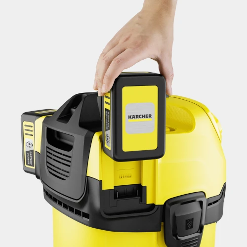 Акумуляторний господарський пилосос Karcher WD 4-18 Dual (1.628-600.0)