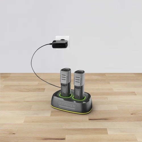 Быстрозарядное устройство Karcher Duo Battery Power 4 В (2.443-060.0)