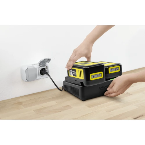 Быстрозарядное устройство Karcher Dual Battery Power 18 В (2.445-028.0)