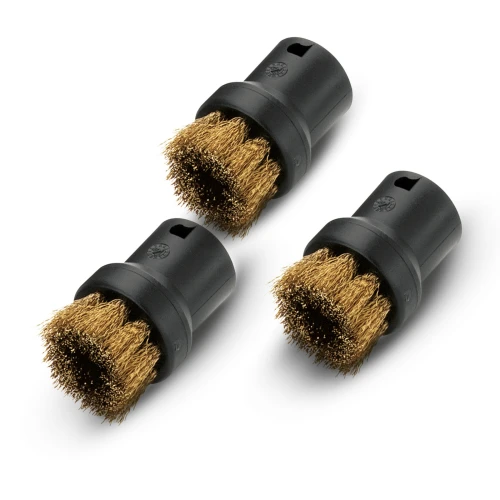 Комплект круглых щеток Karcher для пароочистителя (3 шт.) (2.863-061.0)