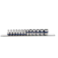 Набір торцевих головок King Tony 1/4 "DR 4-14 мм (13 шт) (2513MR)