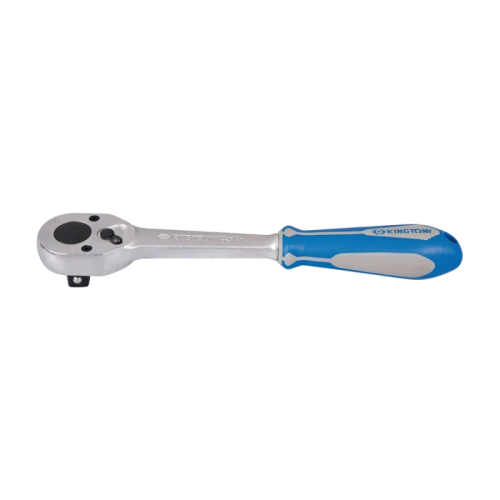 Тріскачка King Tony 3/8" (гумова ручка) (3774-08G)