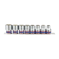 Набір торцевих 12-гранних головок King Tony 1/2 "DR 10-22 мм (8 шт) (4010MR)