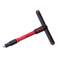 Тріскачка Т-подібна King Tony 1/2 "DR 200 мм (4178VE-08)