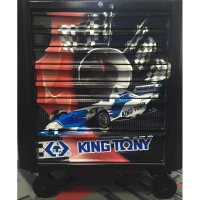 Тумба інструментальна з бампером King Tony (7 полиць) (87634-7B-GUT)