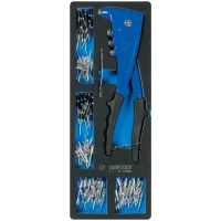 Пістолет заклепувальний KING TONY з комплектом заклепок (120 шт) (9-21-20-07MRV)