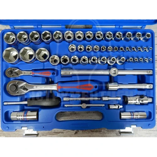 Набор инструментов универсальный 1/4"+1/2" King Tony (108 единиц) (SC7510MR)