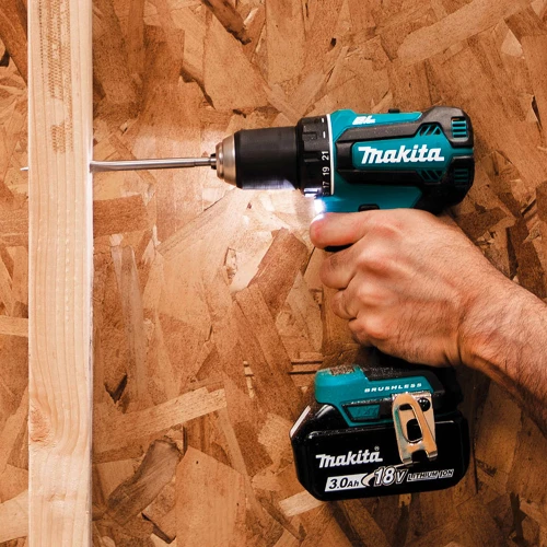 Аккумуляторный шуруповерт Makita DDF485FYX3 бесщёточный (DDF485FYX3)
