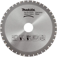 Пиляльний диск по нержавіючій сталі Makita SPECIALIZED (185 мм / 40 зубів) (B-07870)