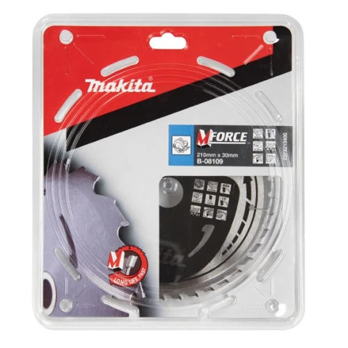 Пильный диск Makita MForce 210 мм 40 зубьев (B-08109)