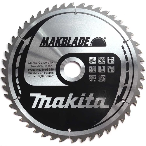 Диск пильний Makita по дереву MAKBlade 255x30 32T (B-08925)
