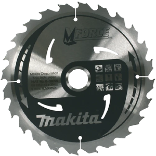 Диск пильний Makita по дереву MAKBlade 190x20 24T (B-08894)
