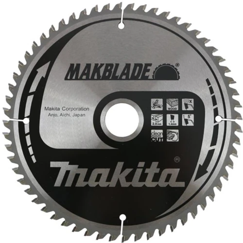 Диск пиляльний Makita по дереву MAKBlade 305x30 60T (B-09036) 