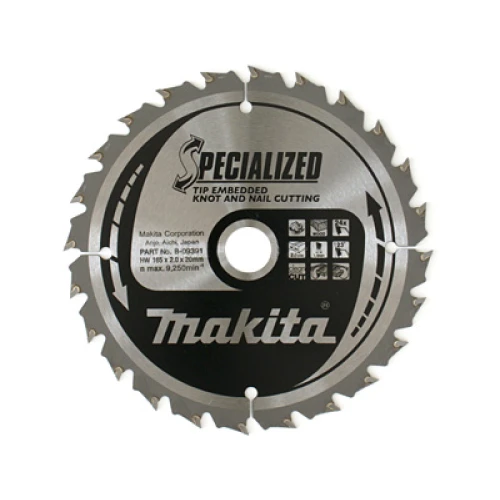 Пильный диск MAKITA Specialized 185x30 мм 20T (B-09416)