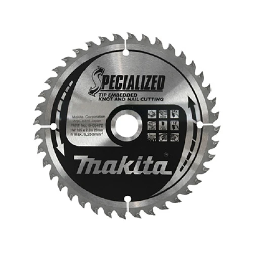 Пиляльний диск MAKITA Specialized 270x30 мм 40T (B-09525)