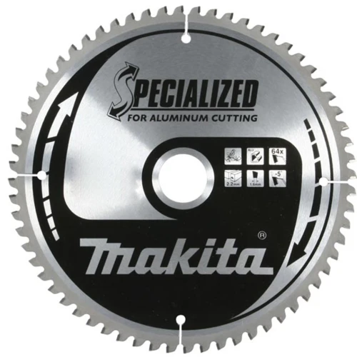  Диск пиляльний по алюмінію Makita B-09690 Specialized 200x30 мм 64Т (B-09690)