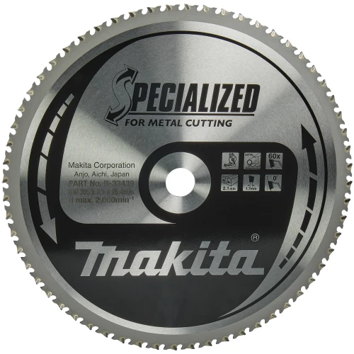 Пильный диск по металлу Makita SPECIALIZED (305 мм / 60 зубьев) (B-33439)