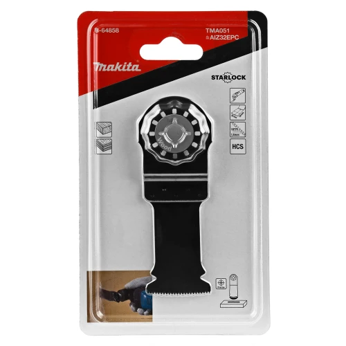 Погружное пильное полотно по дереву Makita HCS 32 мм (B-64858)