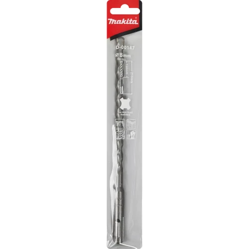 Бур по бетону Makita SDS-Plus Standard 8x150x210 мм (D-00147)