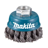 Щітка чашкова дротяна з різьбленням Makita (75 мм / 0.5 мм) (D-24131)