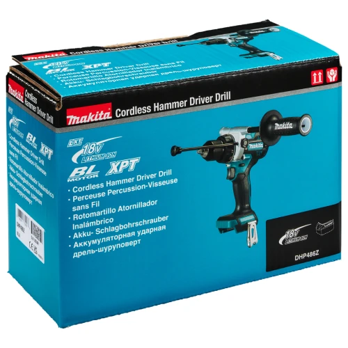 Акумуляторний ударний дриль-шурупокрут Makita (DHP486Z)