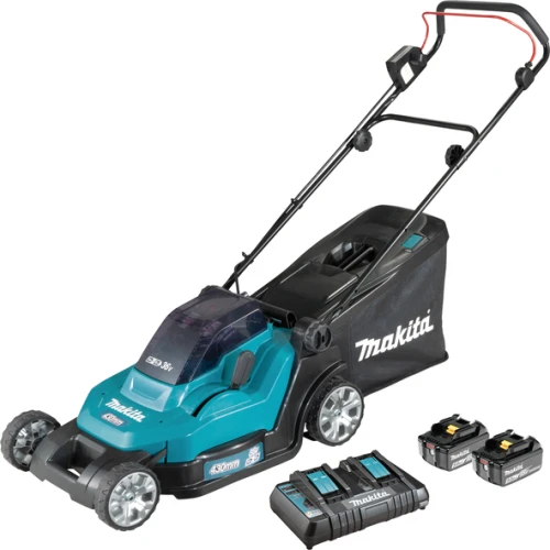 Акумуляторна газонокосарка Makita DLM432PT2 (АКБ і ЗП) (DLM432PT2) 