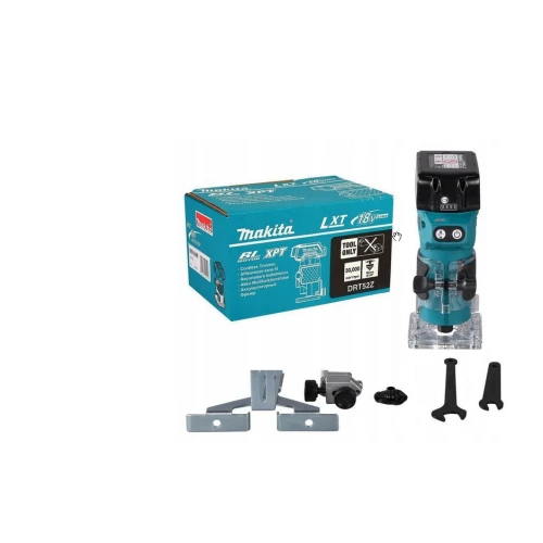 Аккумуляторный кромочный фрезер Makita LXT 18 V MAX DRT52Z (без АКБ и ЗУ) (DRT52Z)