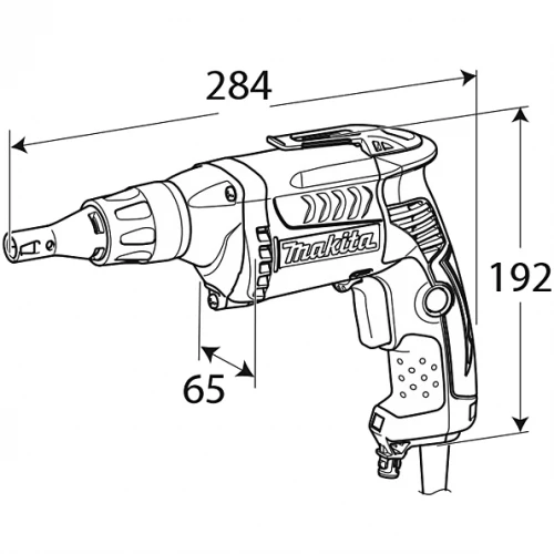 Сетевой шуруповерт для гипсокартона Makita FS4300 (FS4300)