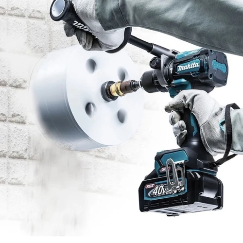 Акумуляторний ударний дриль-шурупокрут Makita XGT 40 V MAX HP001GD201 (HP001GD201)