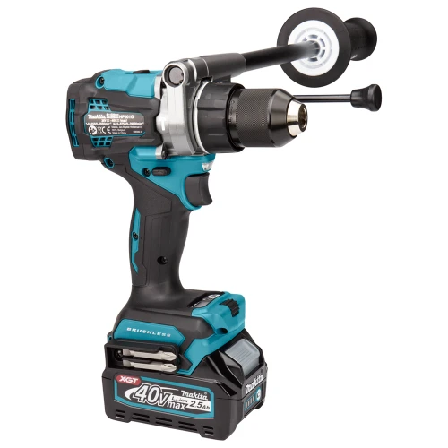 Акумуляторний ударний дриль-шурупокрут Makita HP001GM201 XGT 40 V MAX безщітковий (HP001GM201)