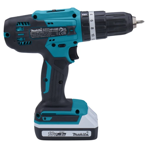 Аккумуляторный ударная дрель-шуруповерт Makita HP488D002 (HP488D002)
